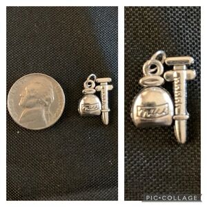 Medical Charm, Silver Tone for necklace, bracelet, pens, purse, keychains